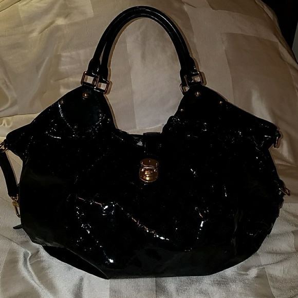 Louis Vuitton Surya Noir black hobo purse - Picture 1 of 7